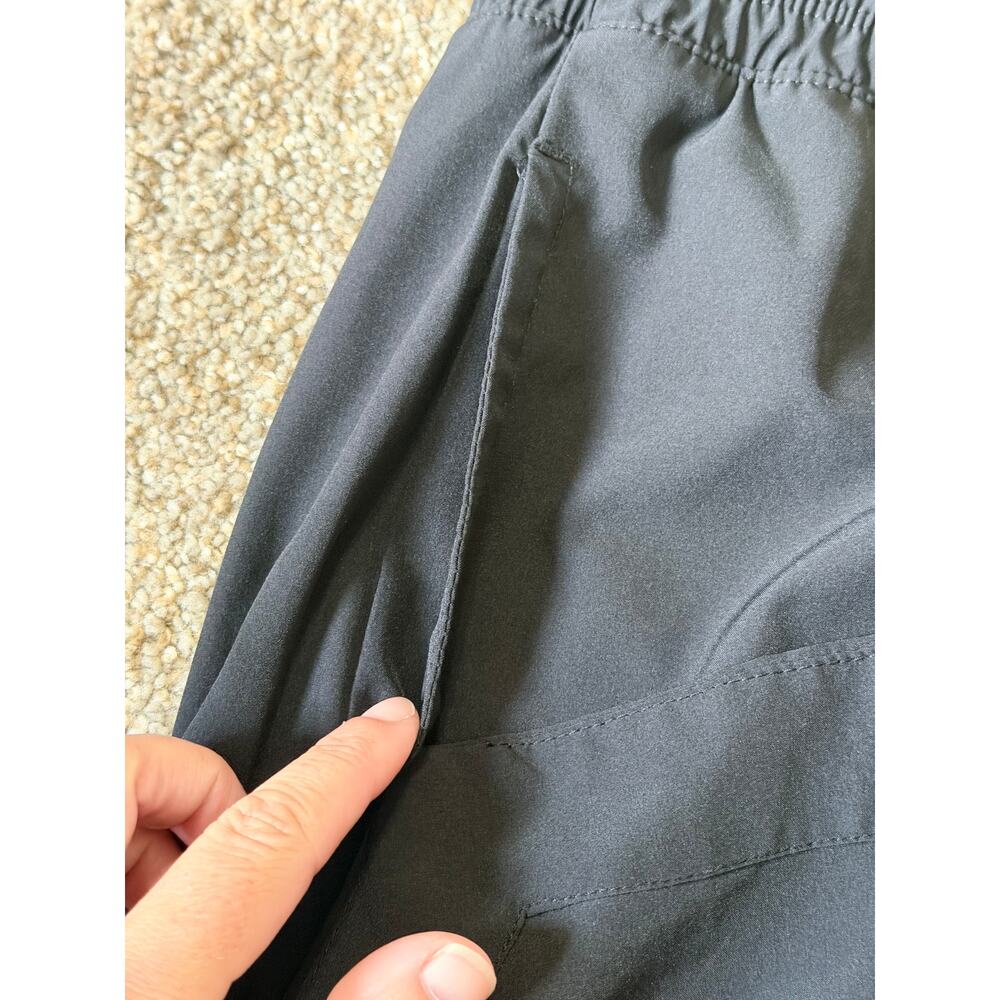 Layers Black Athletic Drawstring Skort W/ Pocket Size Large - Picture 4 of 6